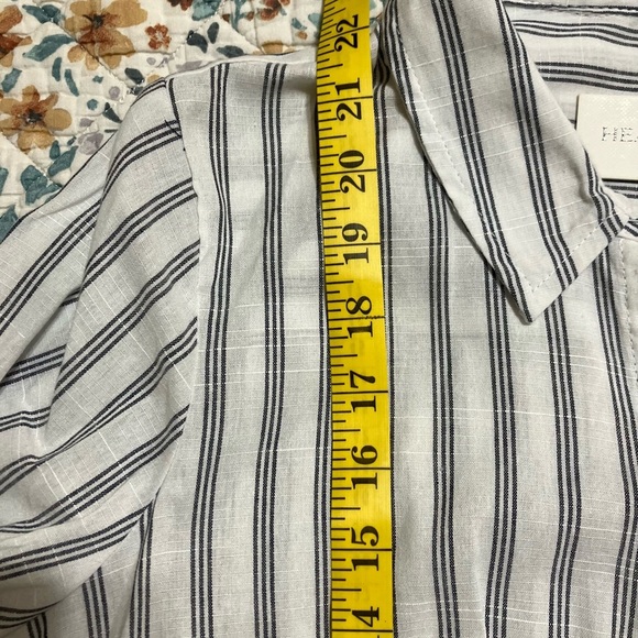 Heartloom Striped Button Down Shirt - Picture 6 of 9